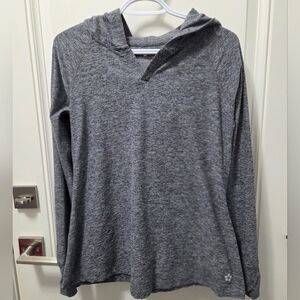 Gray Long Sleeve Hoodie